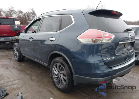 2016 Nissan Rogue Sl z USA, uszkodzony, nr VIN 5N1AT2MVXGC923779